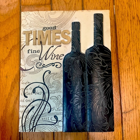 Wine Wall Plaque - Picture 1 of 2